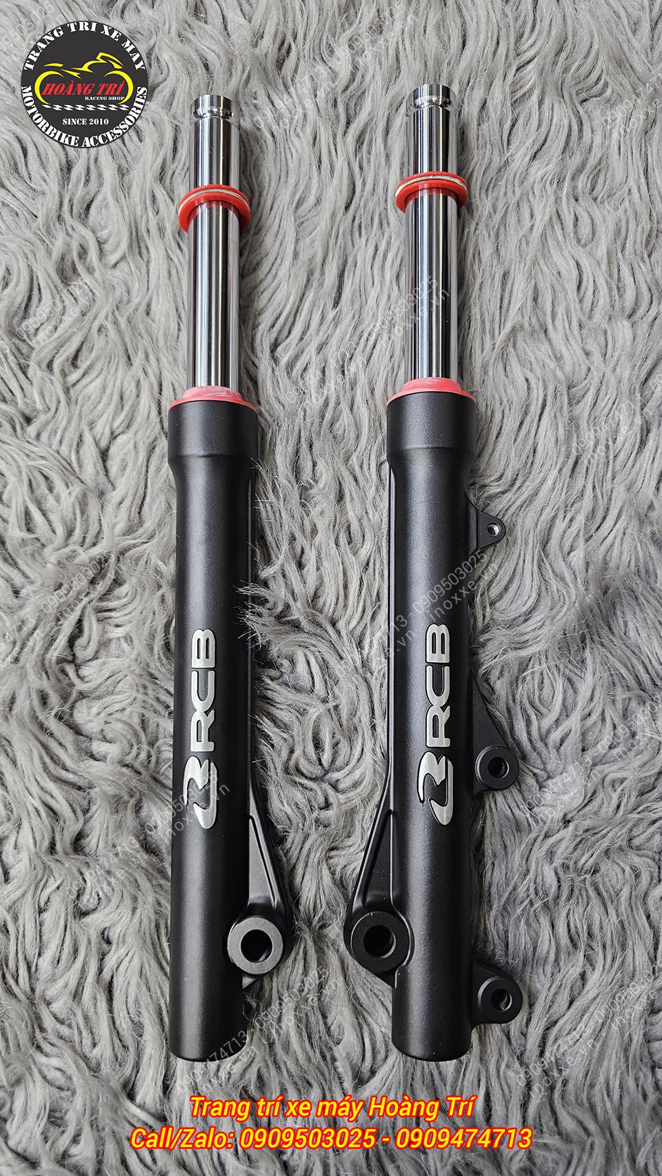 Combo phuộc trước, heo Racing Boy cho xe Honda UC3