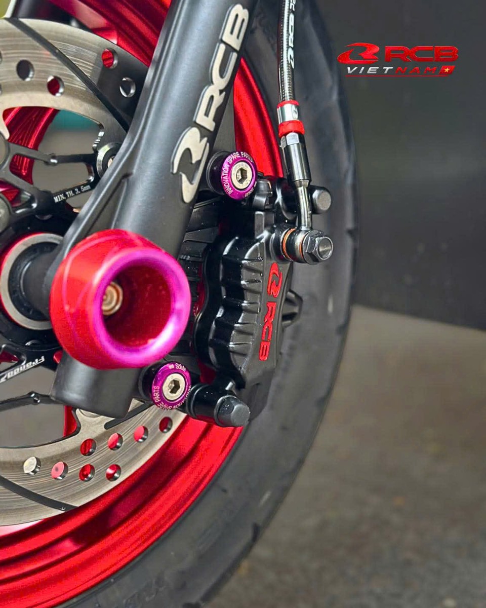 Combo phuộc trước, heo Racing Boy cho xe Honda UC3