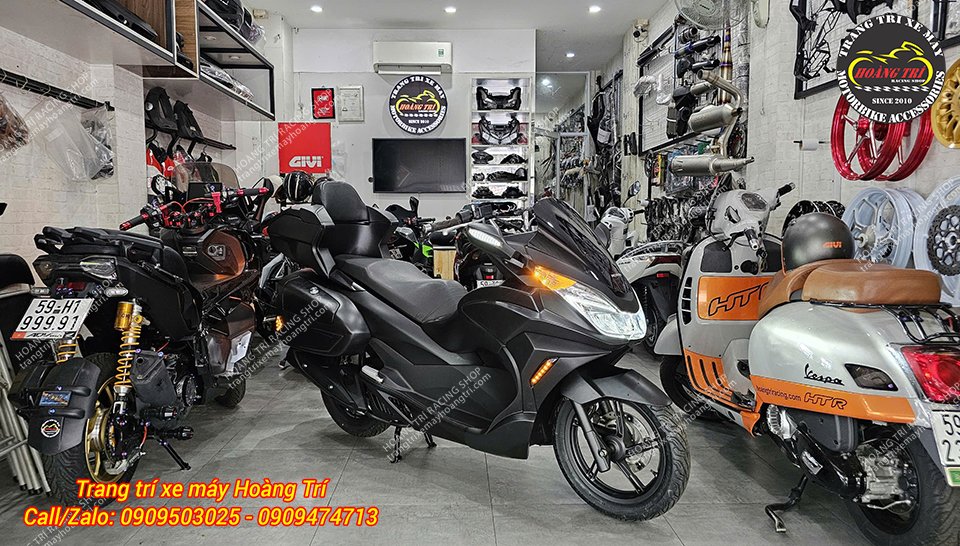 Full set Body kit độ PCX 2014-2017 giống Goldwing