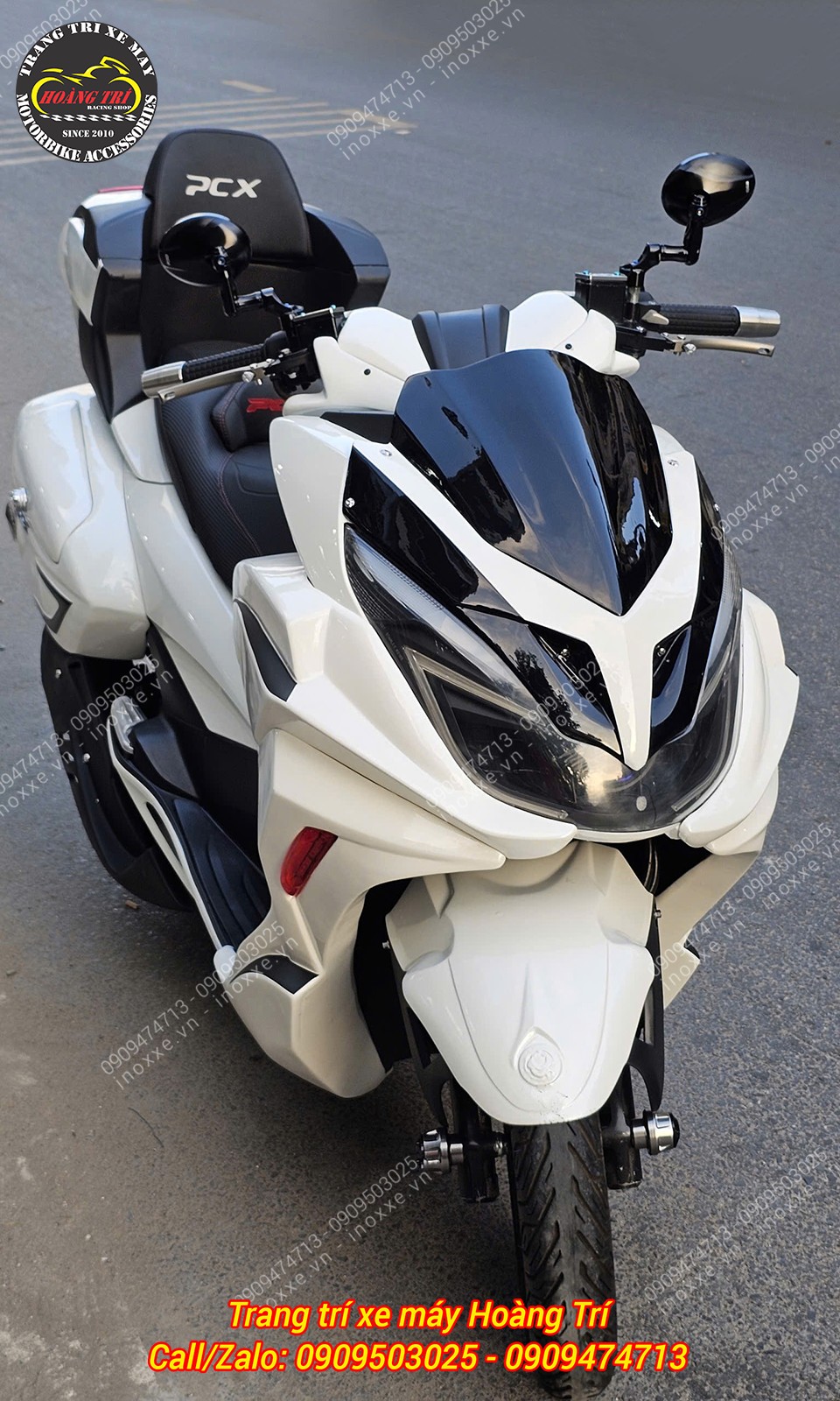 Full set Body kit độ PCX 2014-2017 giống Goldwing