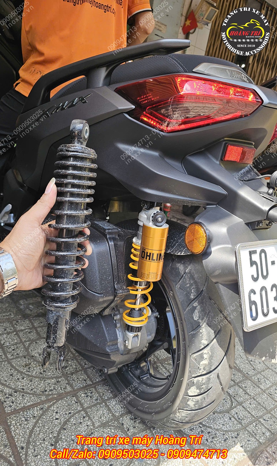 Phuộc Ohlins X Max 300 chính hãng - YA241
