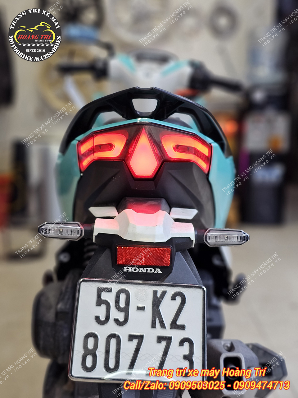 Cụm đèn hậu Led tích hợp xi nhan Vario - Click Thái 2018