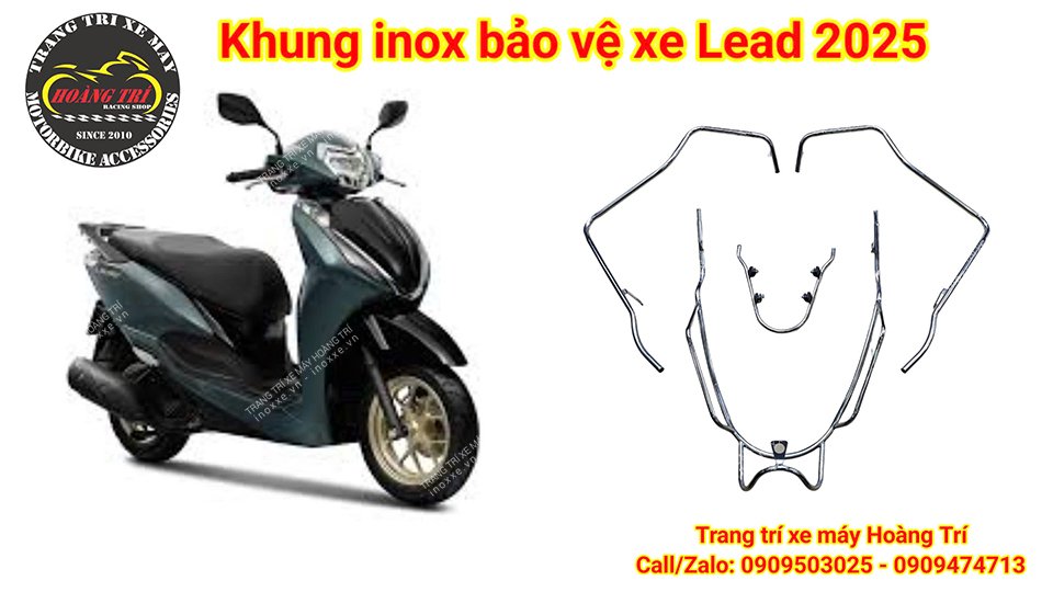 Khung bảo vệ xe Lead 2025