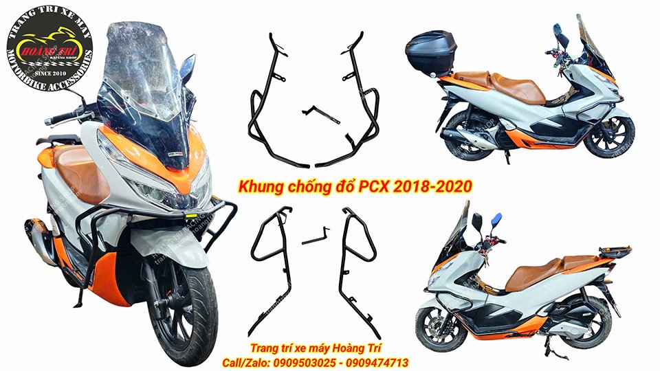 Khung chống đổ HTR PCX 2018-2020