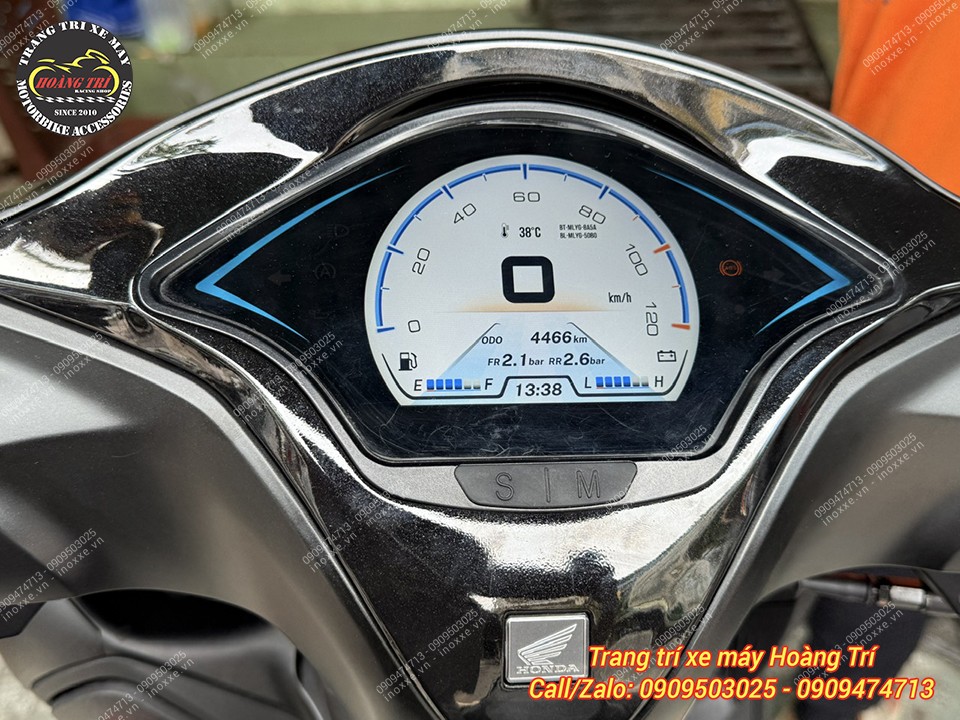 Đồng hồ Race Boy Vespa cho xe Honda Lead