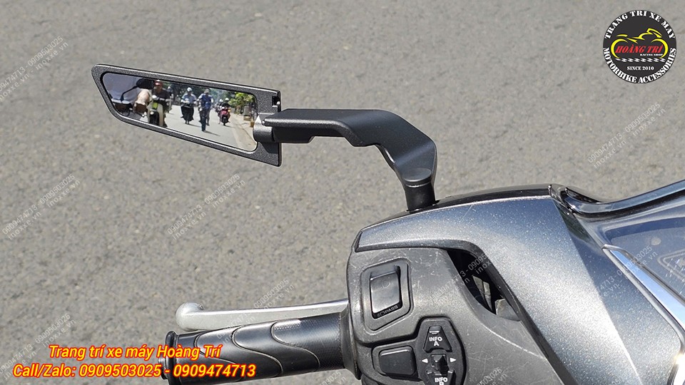 Kính chiếu hậu H2R kiểu cánh gió