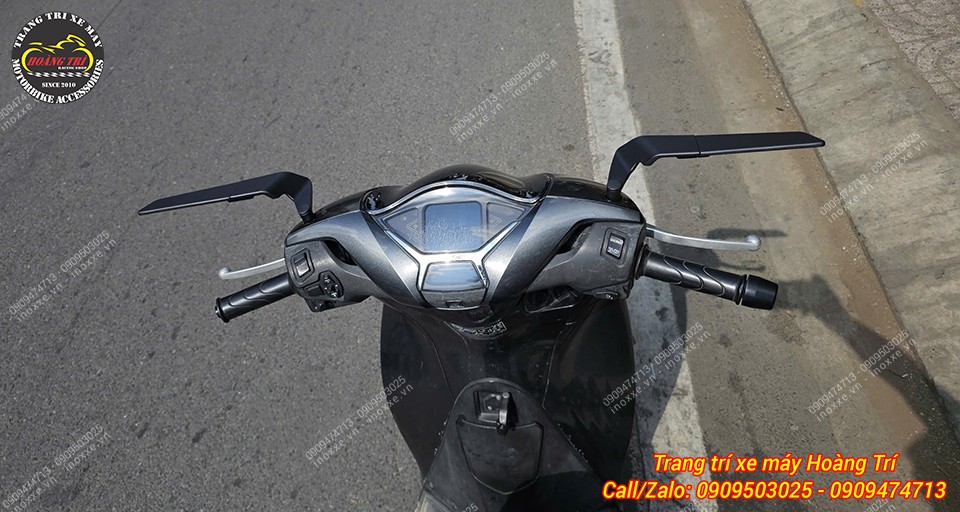 Kính chiếu hậu H2R kiểu cánh gió