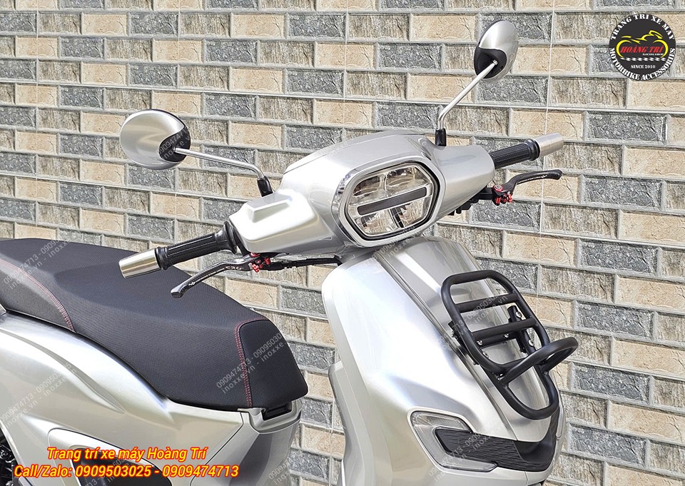 Gù inox chống rung tay lái xe máy