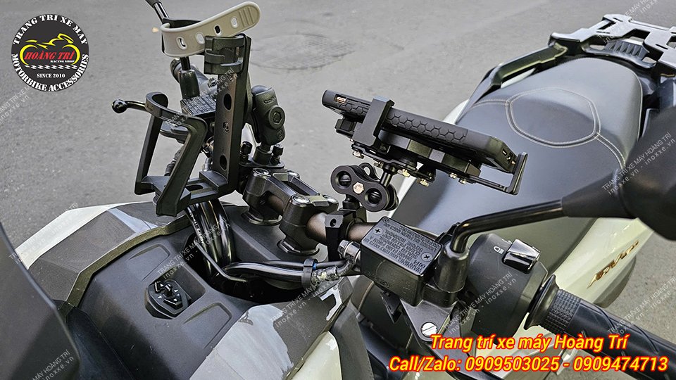 Giá đỡ điện thoại Motowolf bằng nhôm-MDL2826