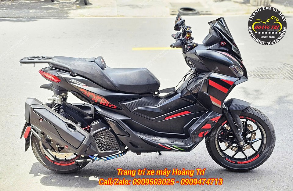 Ốp Pô ADV 350 độ cho xe Aprilia SR GT 200