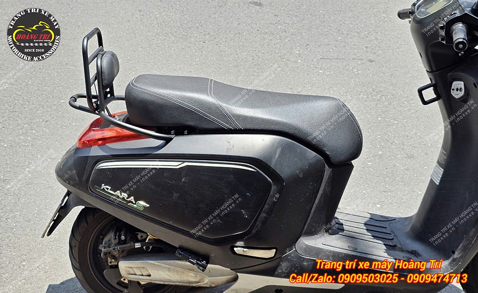 Baga sau lắp chuẩn cho xe máy điện Klara S kiểu Vespa