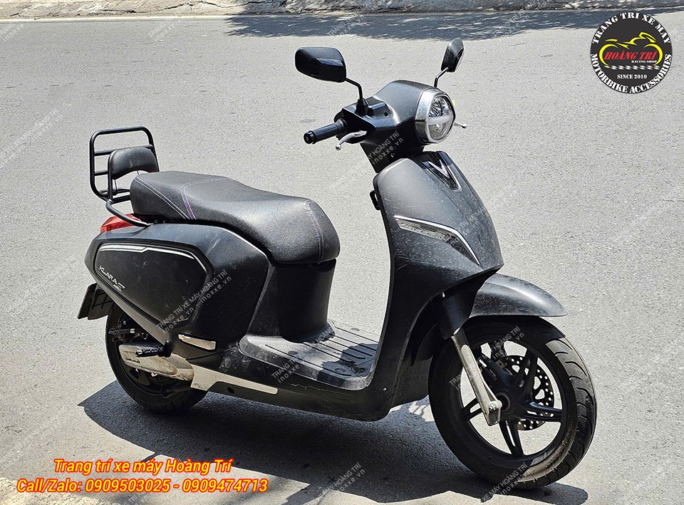 Baga sau lắp chuẩn cho xe máy điện Klara S kiểu Vespa