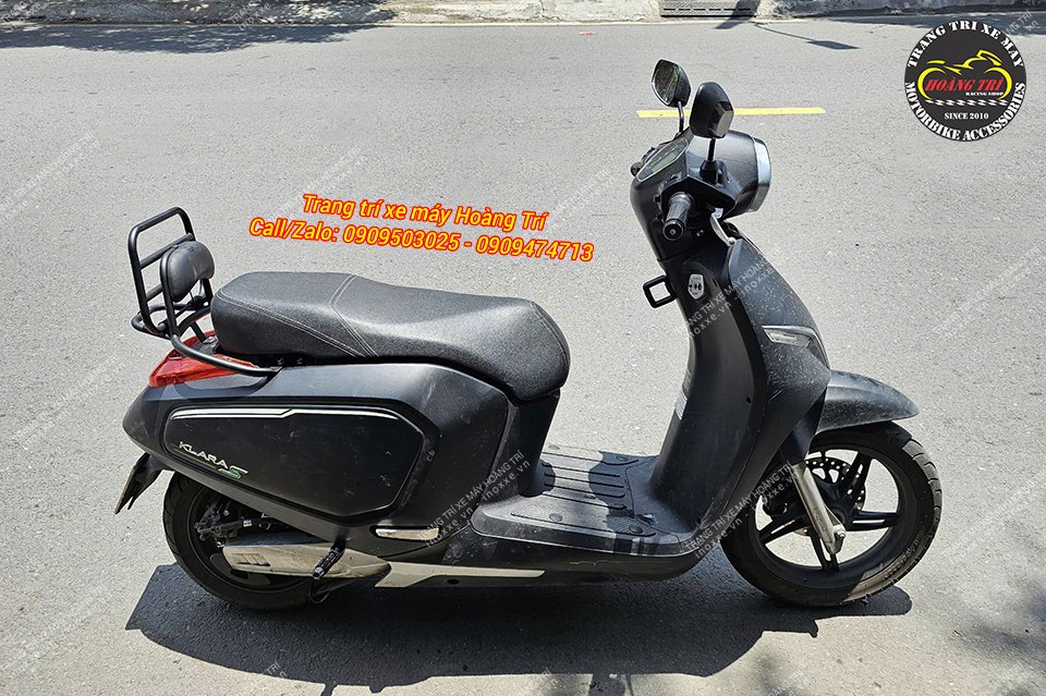 Baga sau lắp chuẩn cho xe máy điện Klara S kiểu Vespa