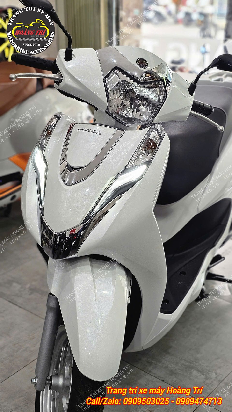 Độ đồng hồ Vespa Full LCD cho xe Honda Lead