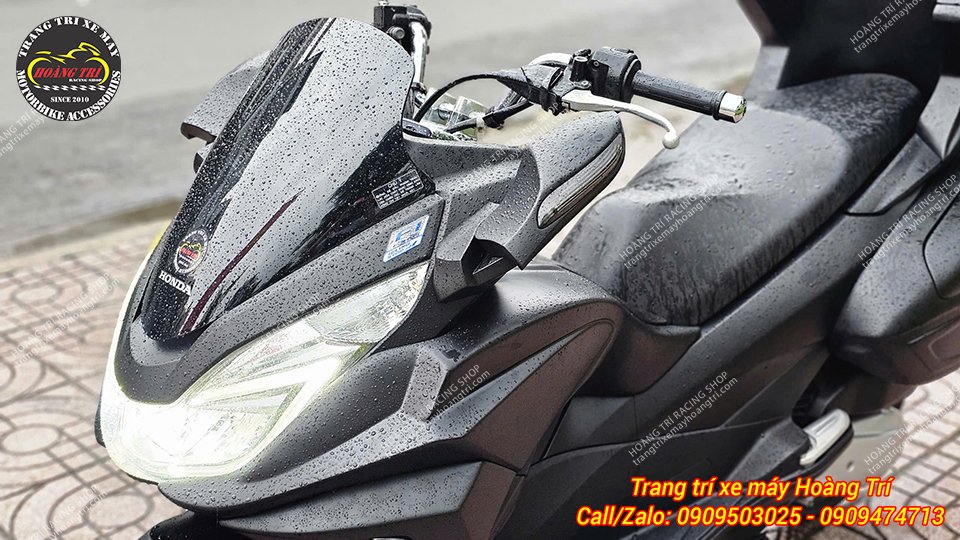 Kính hậu gập tích hợp Sinhan độ cho xe PCX