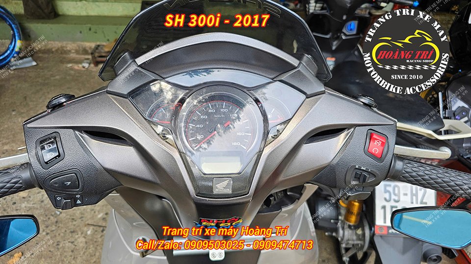 Độ đồng hồ Vespa Full LCD cho xe SH