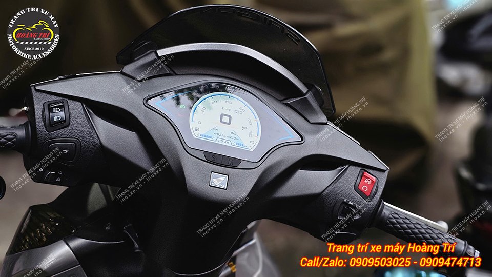 Độ đồng hồ Vespa Full LCD cho xe SH