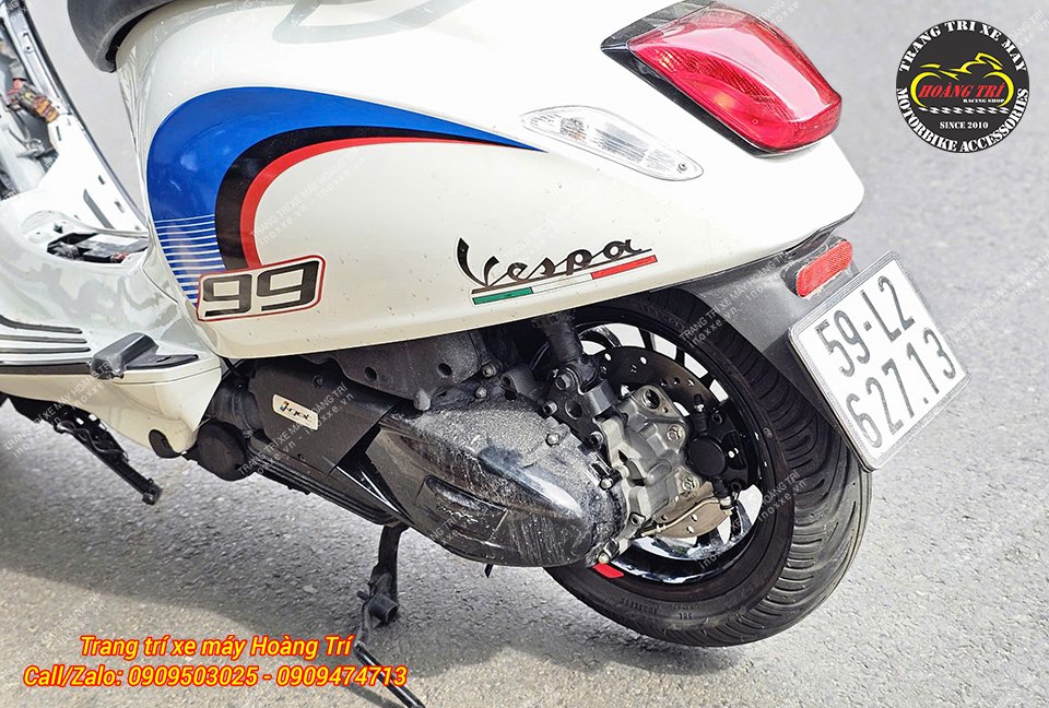 Trọn bộ đĩa sau dành cho Vespa Sprint / Vespa Primavera - Phụ tùng chính hãng Vespa