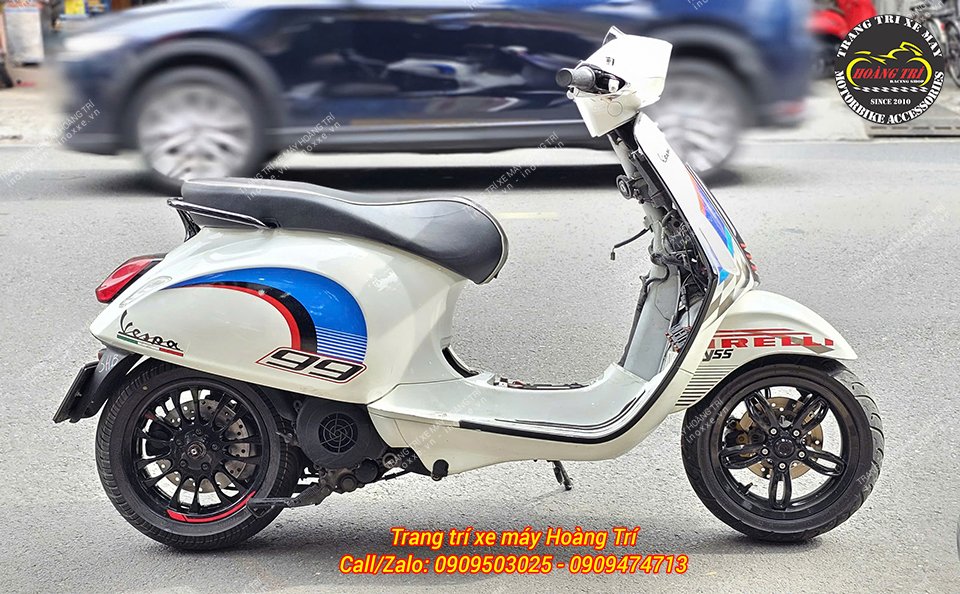 Trọn bộ đĩa sau dành cho Vespa Sprint / Vespa Primavera - Phụ tùng chính hãng Vespa