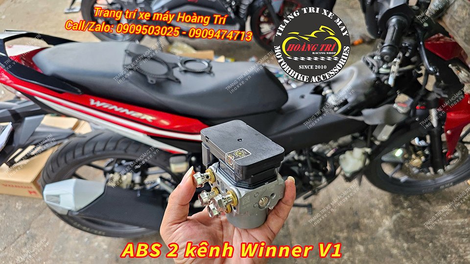 Trọn bộ phanh ABS 2 kênh chính hãng Honda