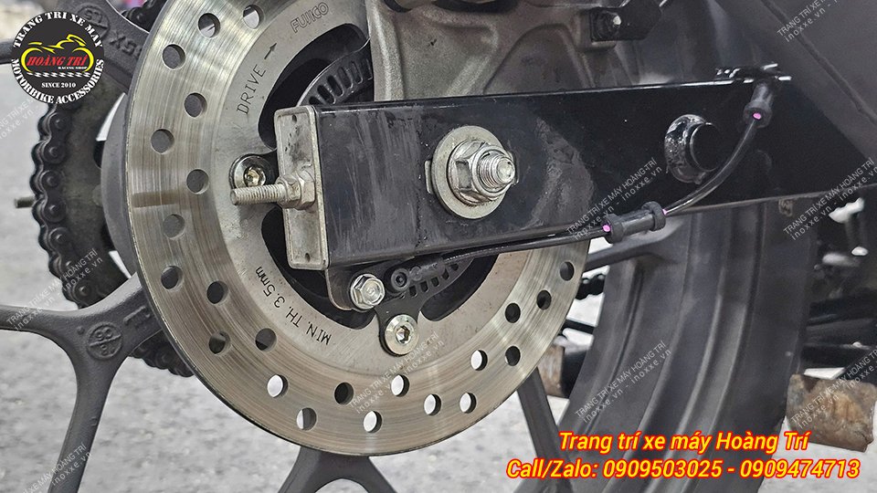 Trọn bộ phanh ABS 2 kênh chính hãng Honda