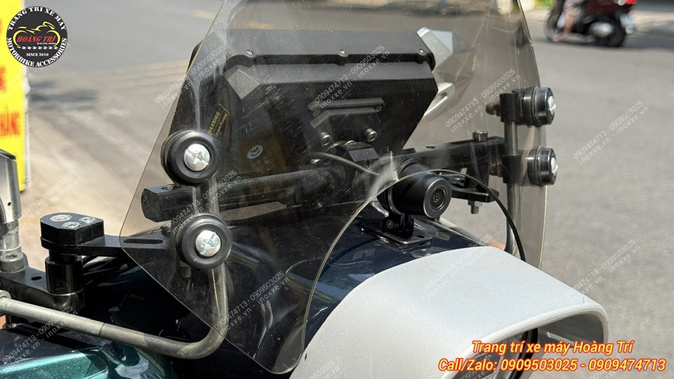 Màn hình Android 6 inch Motocycle T50M23 camera hành trình, dẫn đường, GPS, Sim 4G