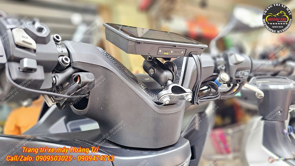 Màn hình Android 6 inch Motocycle T50M23 camera hành trình, dẫn đường, GPS, Sim 4G