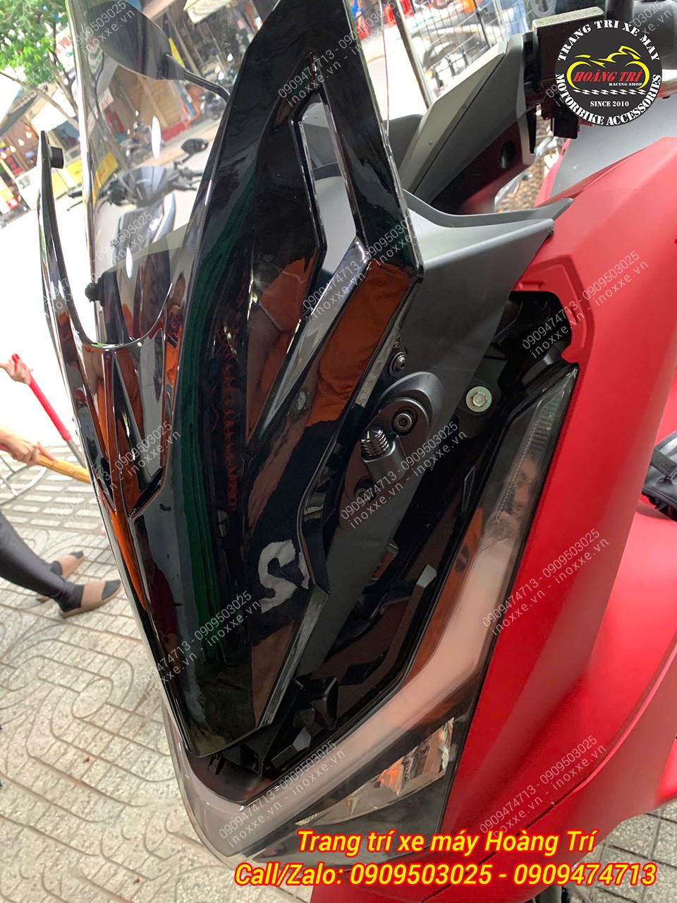 Kính chắn gió PCX 160 2025 kiểu Forza 300 - NCL