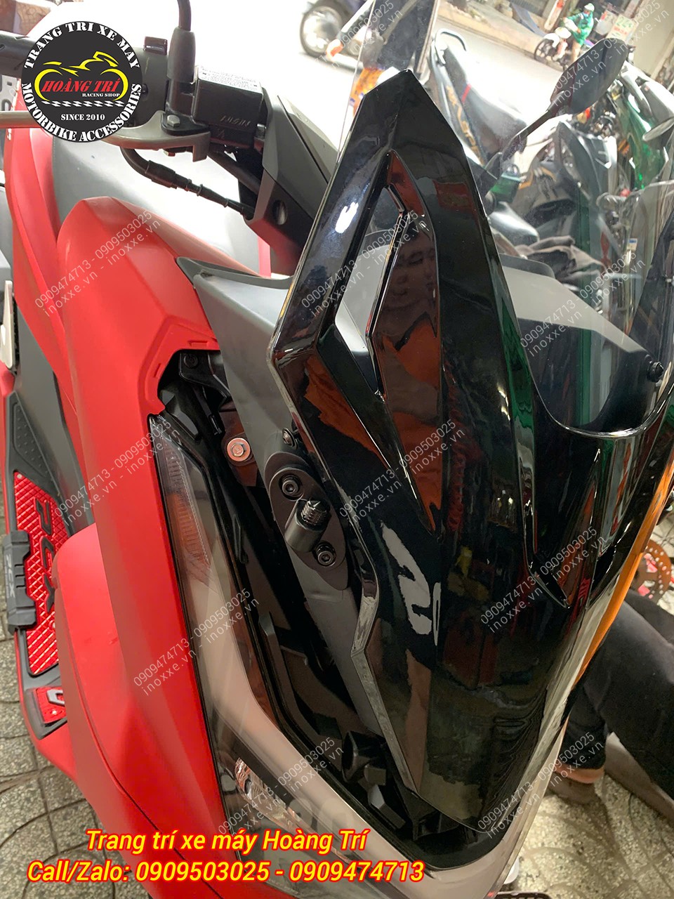 Kính chắn gió PCX 160 2025 kiểu Forza 300 - NCL