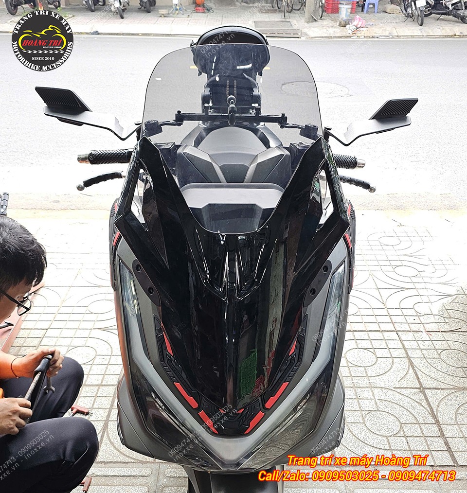 Kính chắn gió PCX 160 2025 kiểu Forza 300 - NCL