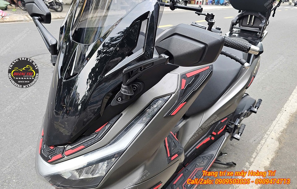 Kính chắn gió PCX 160 2025 kiểu Forza 300 - NCL