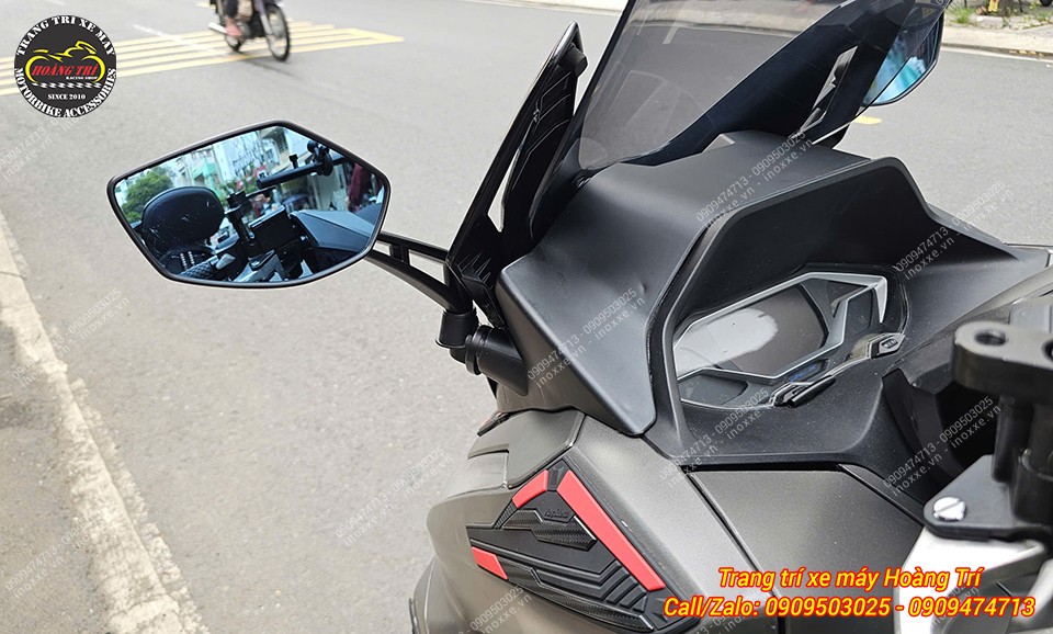 Kính chắn gió PCX 160 2025 kiểu Forza 300 - NCL