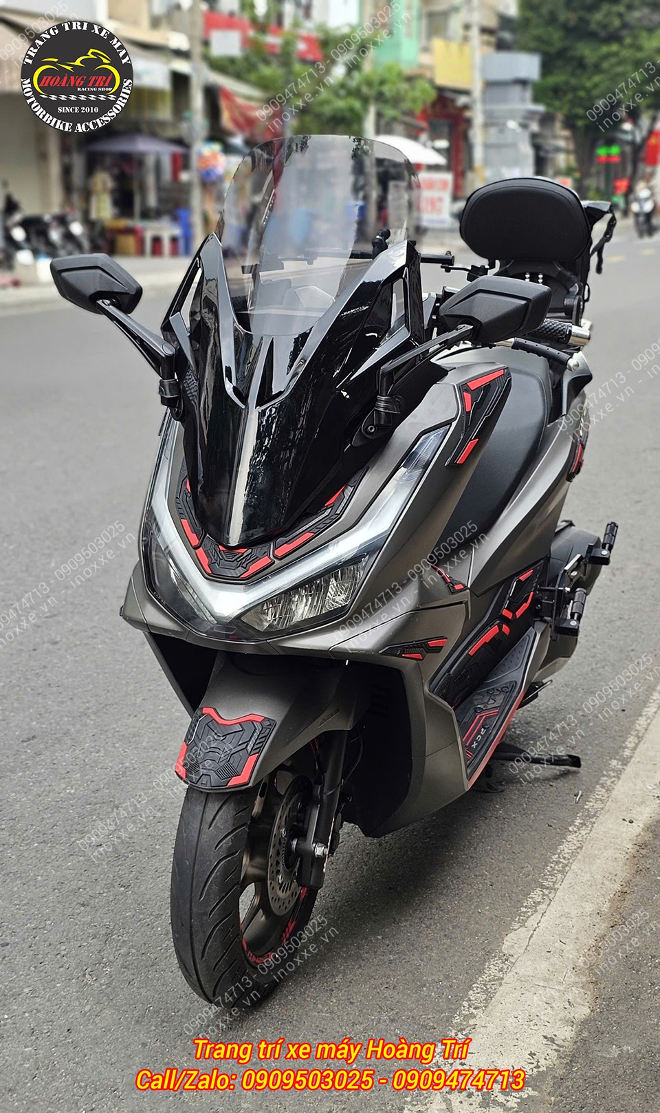 Kính chắn gió PCX 160 2025 kiểu Forza 300 - NCL
