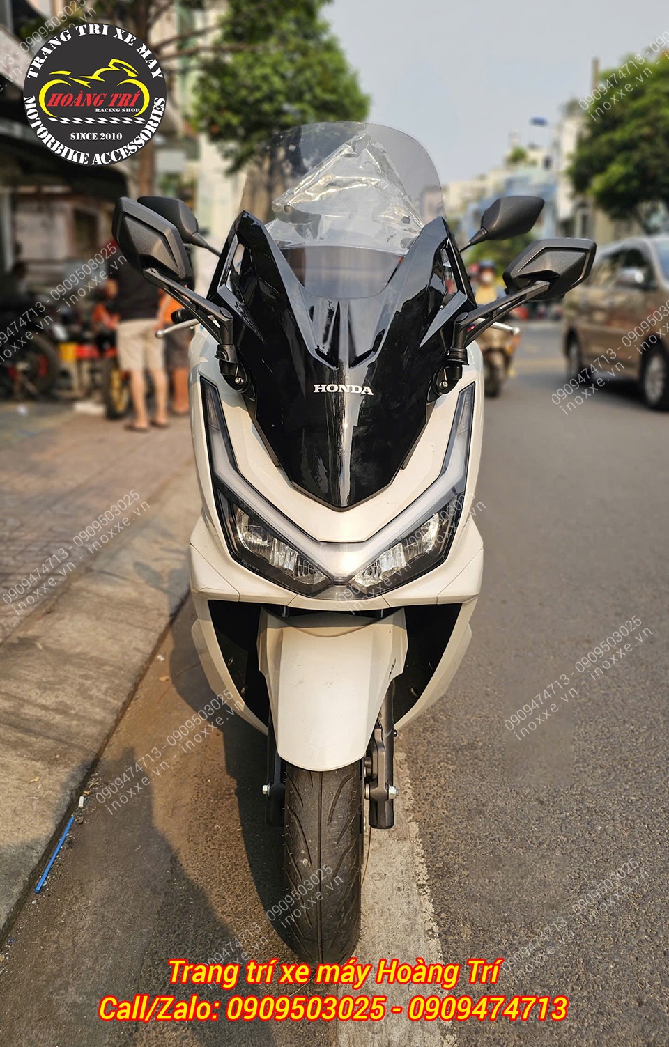 Kính chắn gió PCX 160 2025 kiểu Forza 300 - NCL