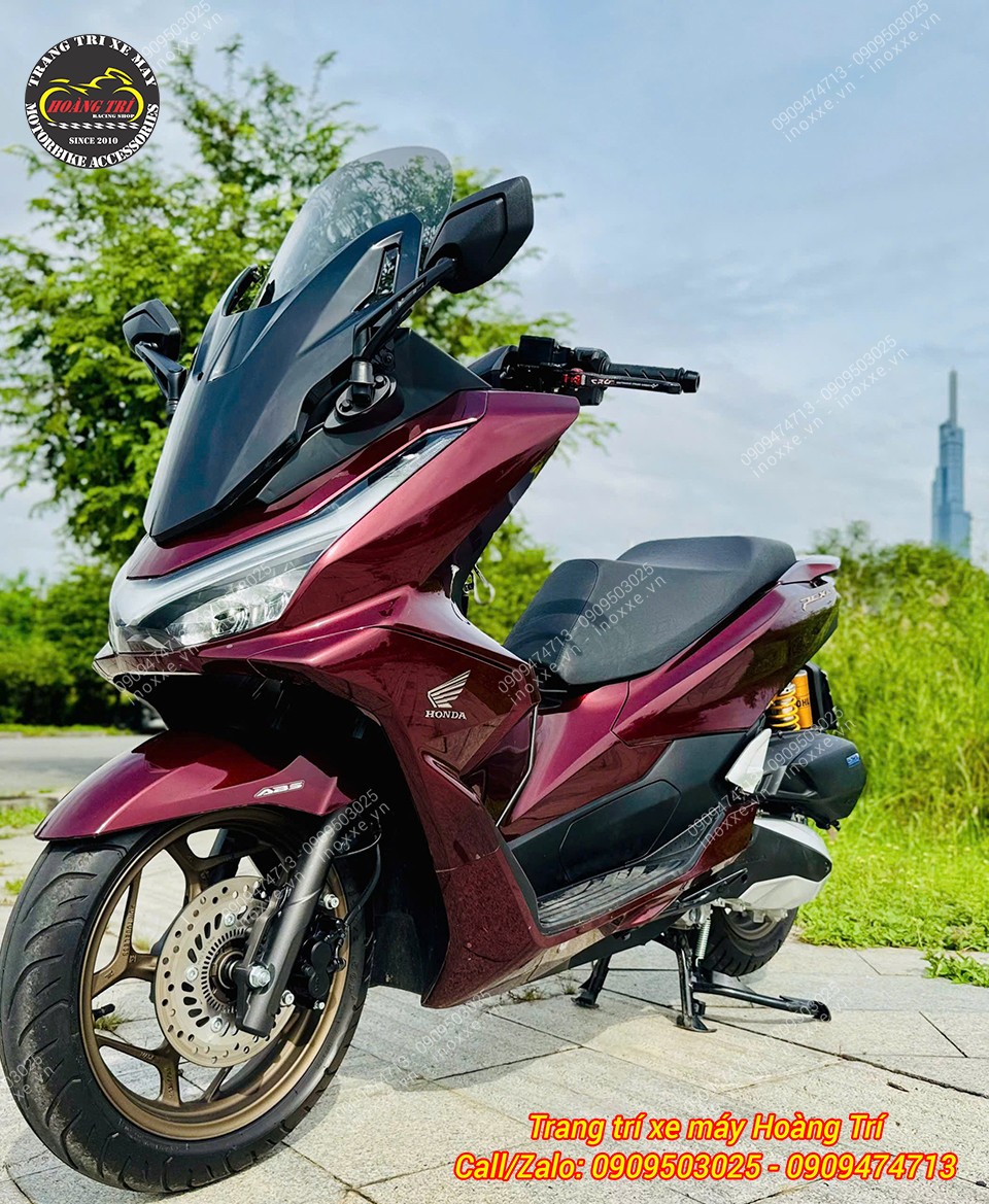 Kính chắn gió PCX 160 2025 kiểu Forza 300 - NCL