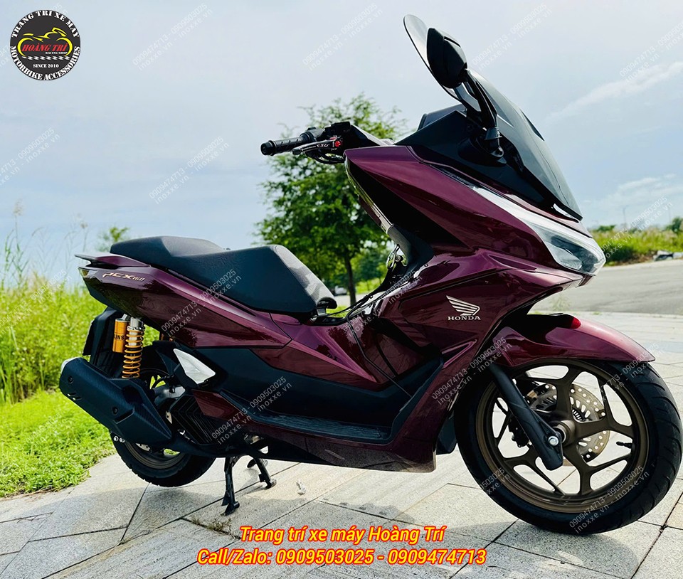 Kính chắn gió PCX 160 2025 kiểu Forza 300 - NCL