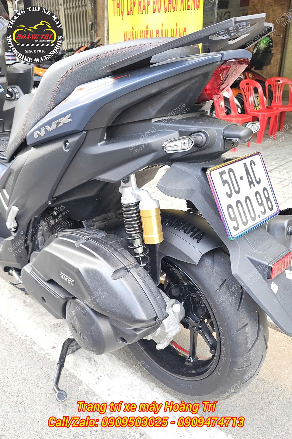 Chắn bùn (Dè con) chính hãng Yamaha lắp chuẩn cho xe NVX V3