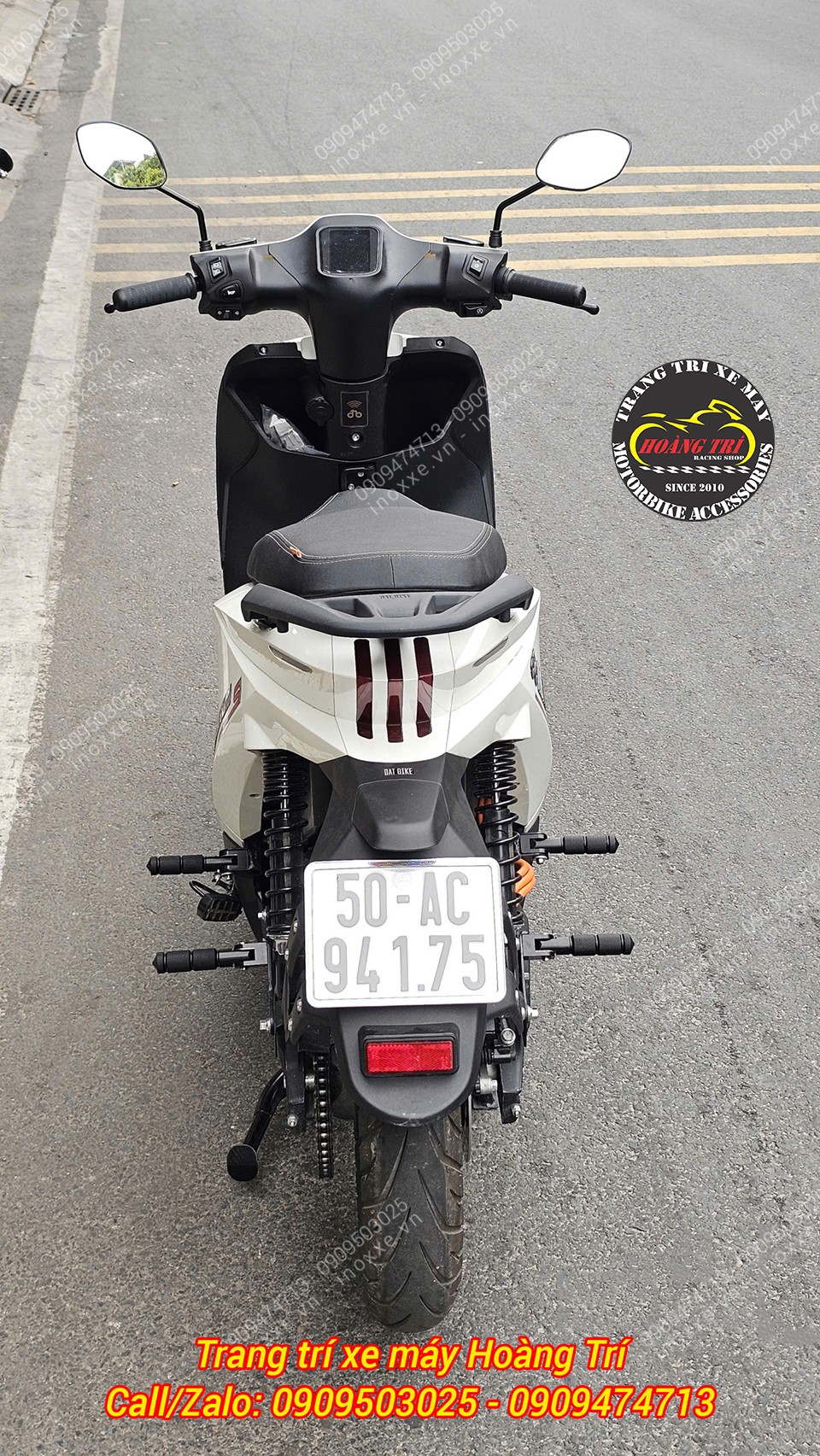 Gác chân phụ xe Datbike Quantum