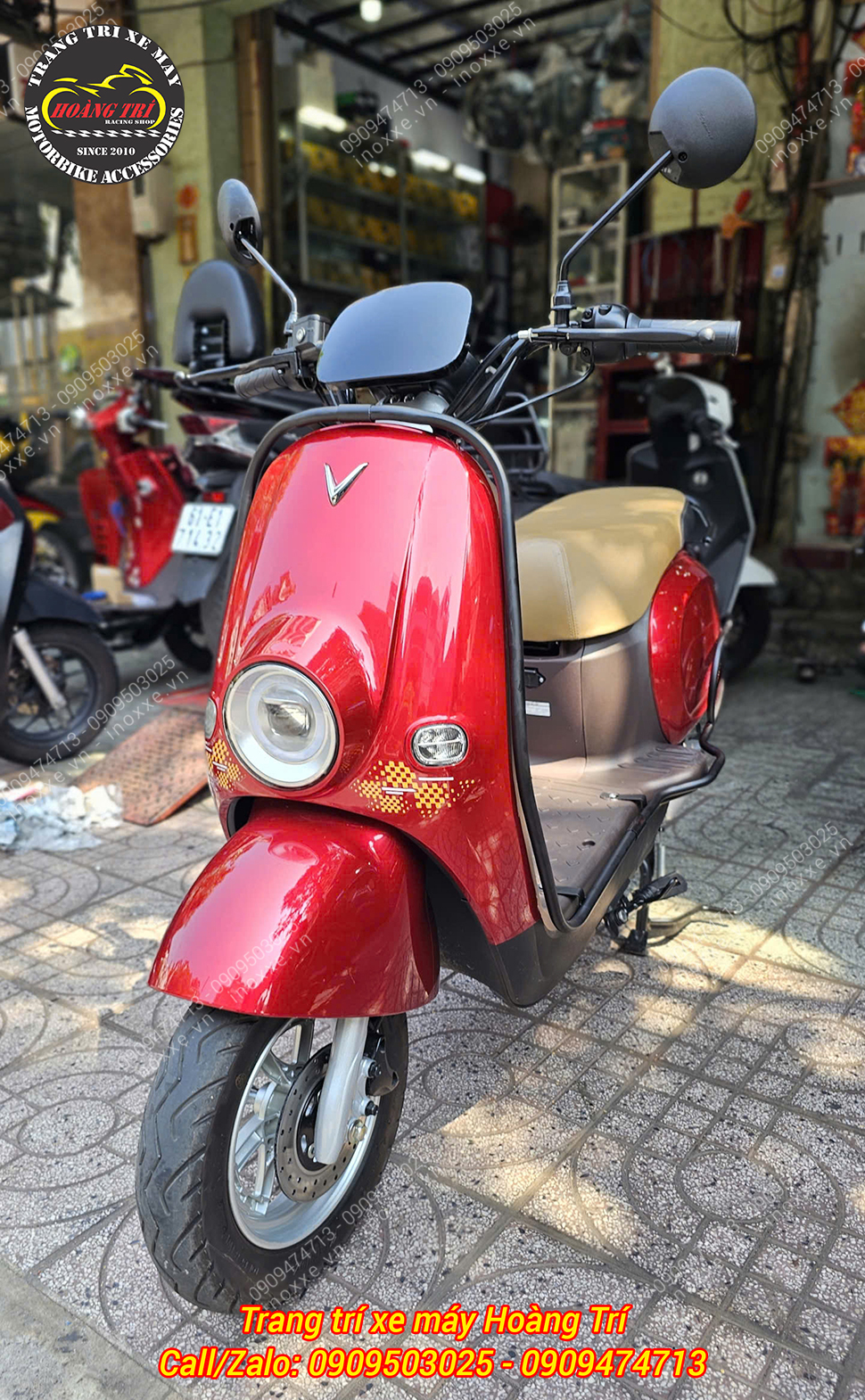 Khung bảo vệ xe máy điện Vinfast Motio