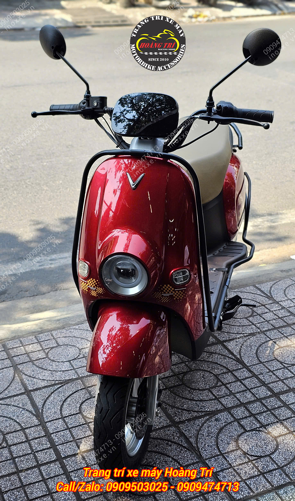 Khung bảo vệ xe máy điện Vinfast Motio