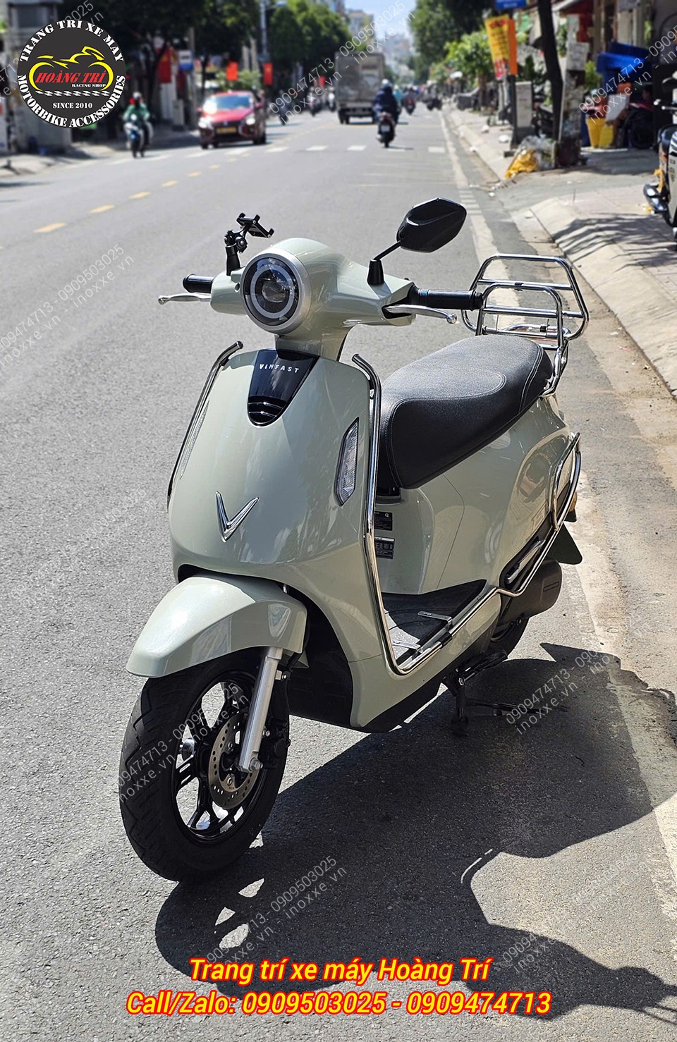 Khung bảo vệ xe máy điện EVO