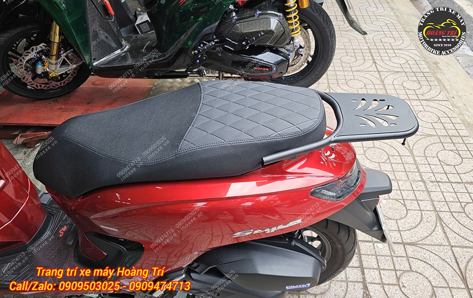 Baga sau HTR dành cho Scoopy/Genio/Stylo 160 có thể lắp thùng đựng đồ