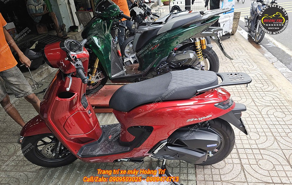 Baga sau HTR dành cho Scoopy/Genio/Stylo 160 có thể lắp thùng đựng đồ