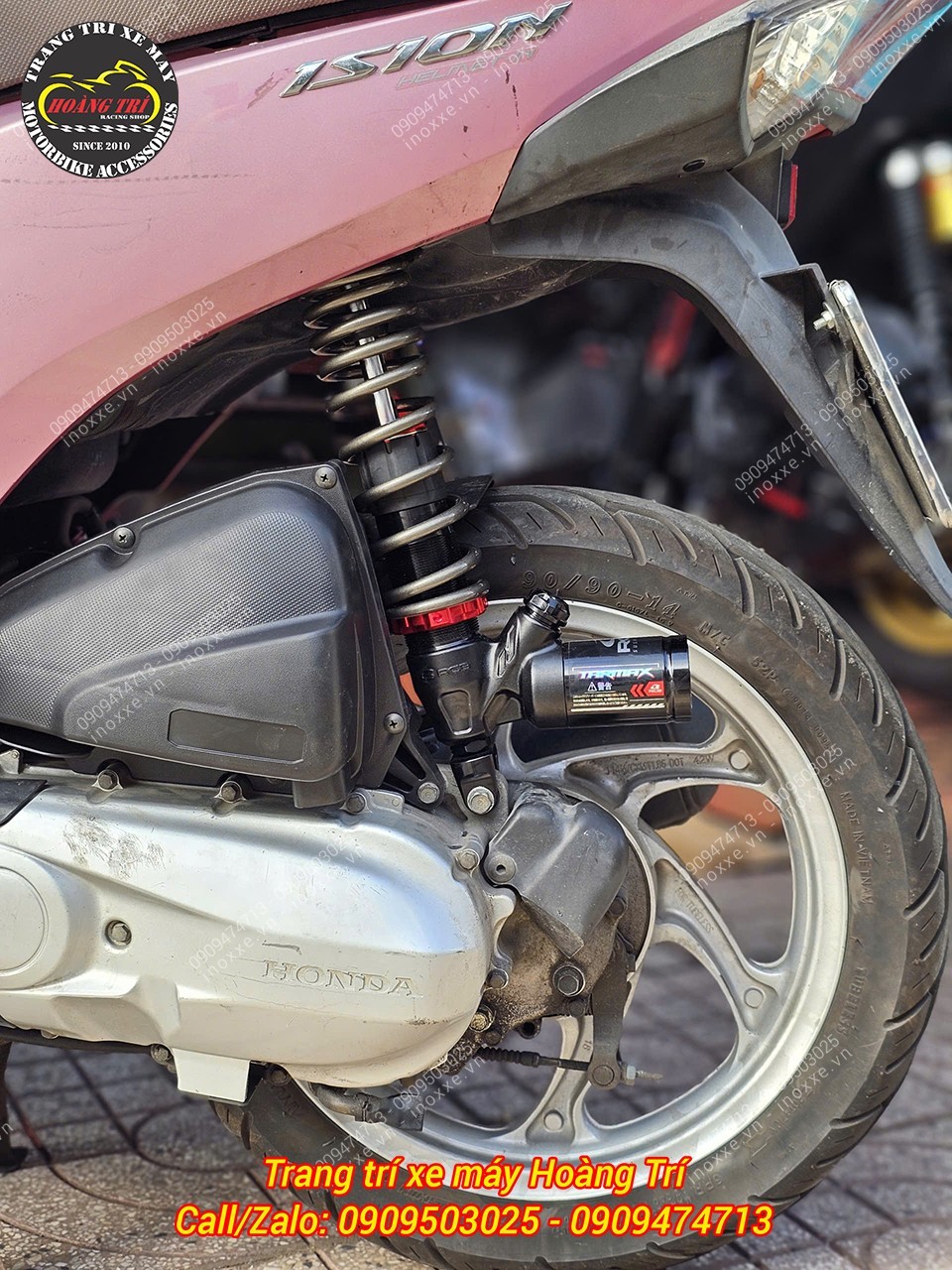 Phuộc sau RCB Tarmax cho xe Lead/Vision/Sh Mode/Scoopy/Stylo/Giorno