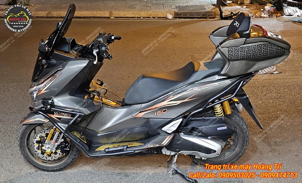 Đĩa kiểu lồng nhôm NCL size 267mm dành cho PCX 160 ABS