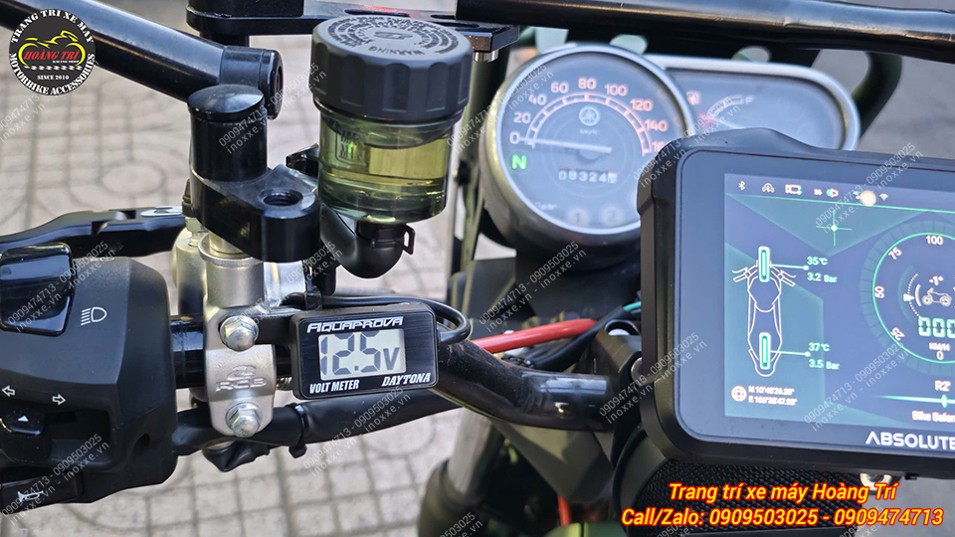 Đồng hồ báo Volt Daytona chính hãng