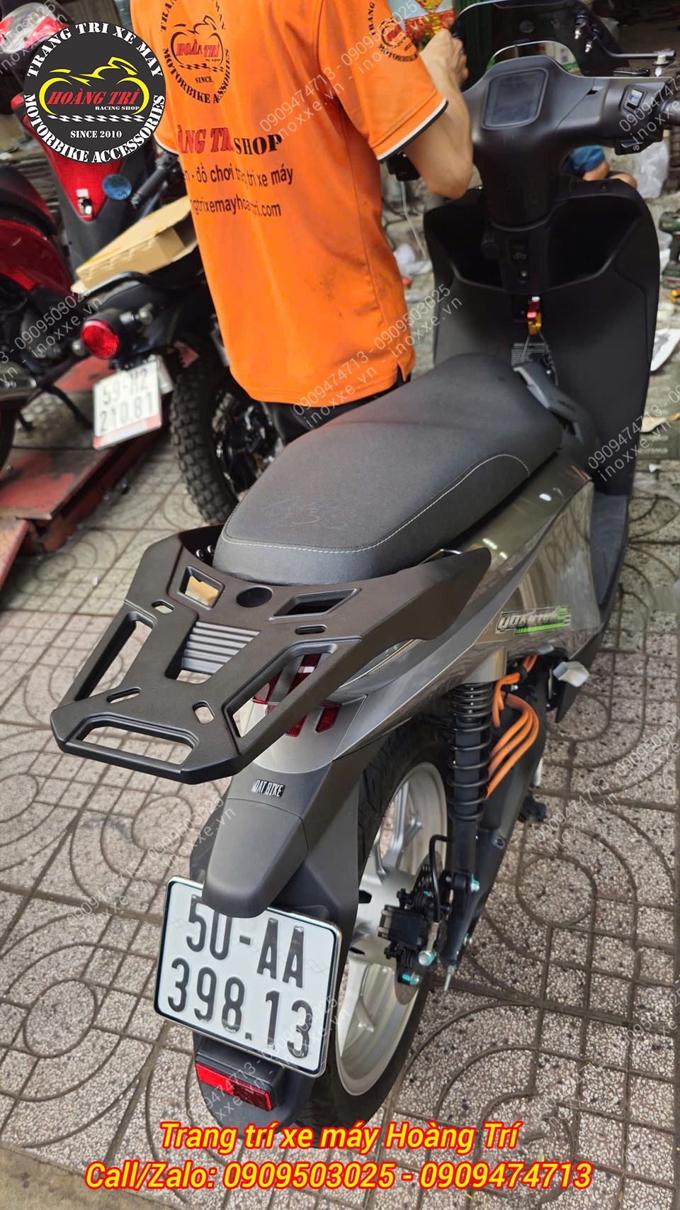 Baga sau nhôm đúc Datbike Quantum