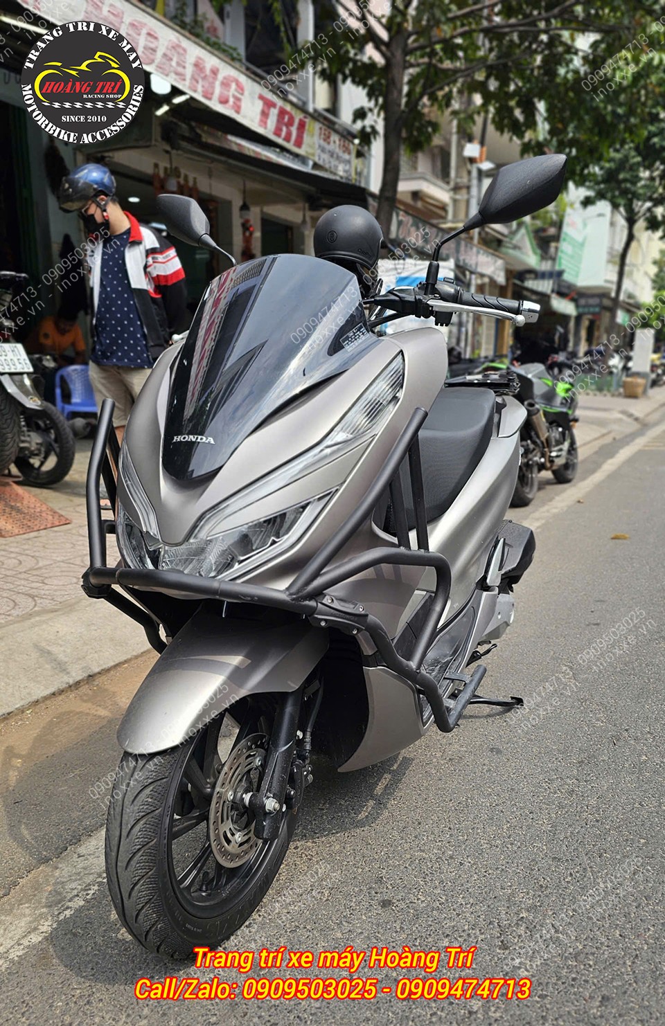 Khung chống đổ sau HTR PCX 2018-2020