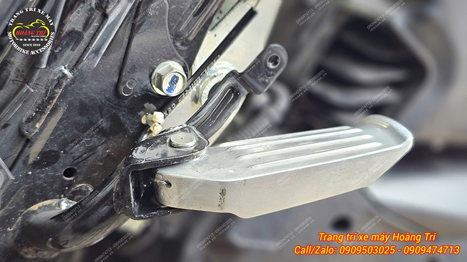 Độ bật gác chân sau tự động cho xe Honda Giorno Thái Lan