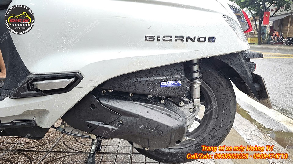 Độ bật gác chân sau tự động cho xe Honda Giorno Thái Lan